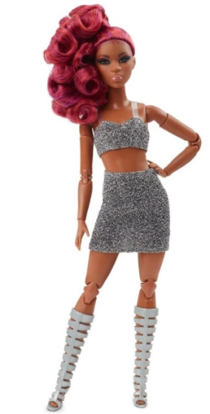 Кукла Barbie из серии Looks c высоким хвостом, HCB77